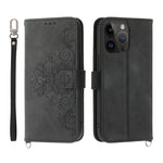 Custodia per telefono in pelle con portafoglio in rilievo con fiori al tatto, For OPPO A1 Pro, For OPPO Reno9 5G/Reno9 Pro 5G, For OPPO Reno8 4G Global, For OPPO Reno8 T 4G Global