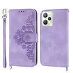 Custodia per telefono in pelle con portafoglio in rilievo con fiori al tatto, For OPPO A1 Pro, For OPPO Reno9 5G/Reno9 Pro 5G, For OPPO Reno8 4G Global, For OPPO Reno8 T 4G Global