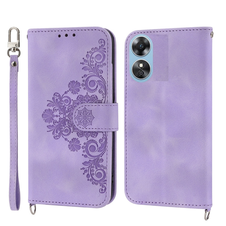 Custodia per telefono in pelle con portafoglio in rilievo con fiori al tatto, For OPPO A1 Pro, For OPPO Reno9 5G/Reno9 Pro 5G, For OPPO Reno8 4G Global, For OPPO Reno8 T 4G Global