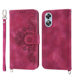 Custodia per telefono in pelle con portafoglio in rilievo con fiori al tatto, For OPPO A1 Pro, For OPPO Reno9 5G/Reno9 Pro 5G, For OPPO Reno8 4G Global, For OPPO Reno8 T 4G Global