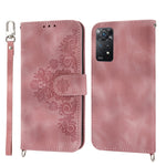 Custodia per telefono in pelle con portafoglio in rilievo con fiori al tatto, For Xiaomi Redmi 12C/11A, For Xiaomi Redmi A1+ 4G/Poco C50 4G, For Xiaomi Redmi K60/K60 Pro, For Xiaomi Redmi Note 12 4G Global