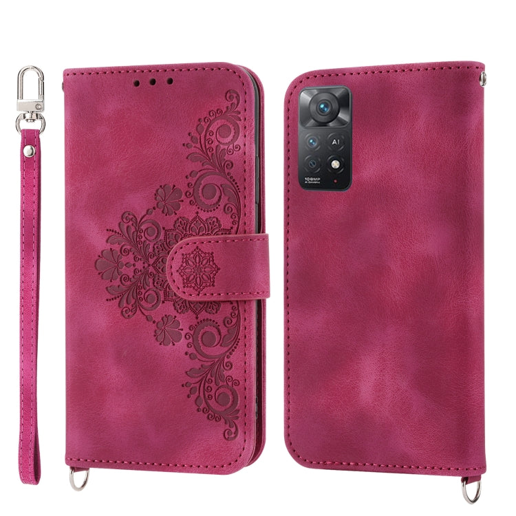 Custodia per telefono in pelle con portafoglio in rilievo con fiori al tatto, For Xiaomi Redmi 12C/11A, For Xiaomi Redmi A1+ 4G/Poco C50 4G, For Xiaomi Redmi K60/K60 Pro, For Xiaomi Redmi Note 12 4G Global
