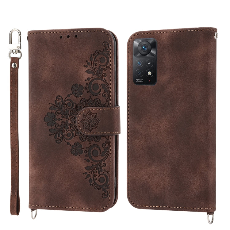 Custodia per telefono in pelle con portafoglio in rilievo con fiori al tatto, For Xiaomi Redmi 12C/11A, For Xiaomi Redmi A1+ 4G/Poco C50 4G, For Xiaomi Redmi K60/K60 Pro, For Xiaomi Redmi Note 12 4G Global