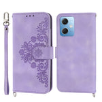 Custodia per telefono in pelle con portafoglio in rilievo con fiori al tatto, For Xiaomi Redmi 12C/11A, For Xiaomi Redmi A1+ 4G/Poco C50 4G, For Xiaomi Redmi K60/K60 Pro, For Xiaomi Redmi Note 12 4G Global