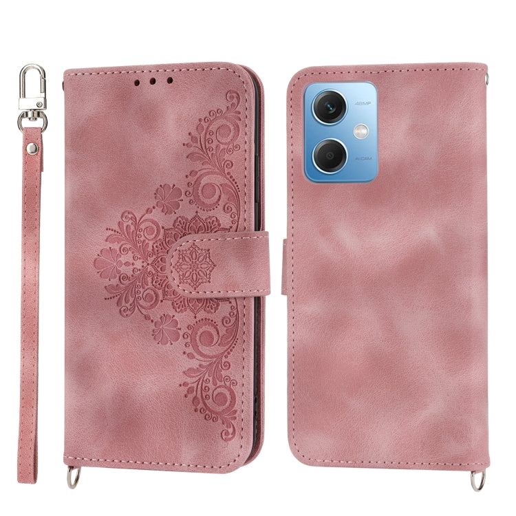 Custodia per telefono in pelle con portafoglio in rilievo con fiori al tatto, For Xiaomi Redmi 12C/11A, For Xiaomi Redmi A1+ 4G/Poco C50 4G, For Xiaomi Redmi K60/K60 Pro, For Xiaomi Redmi Note 12 4G Global