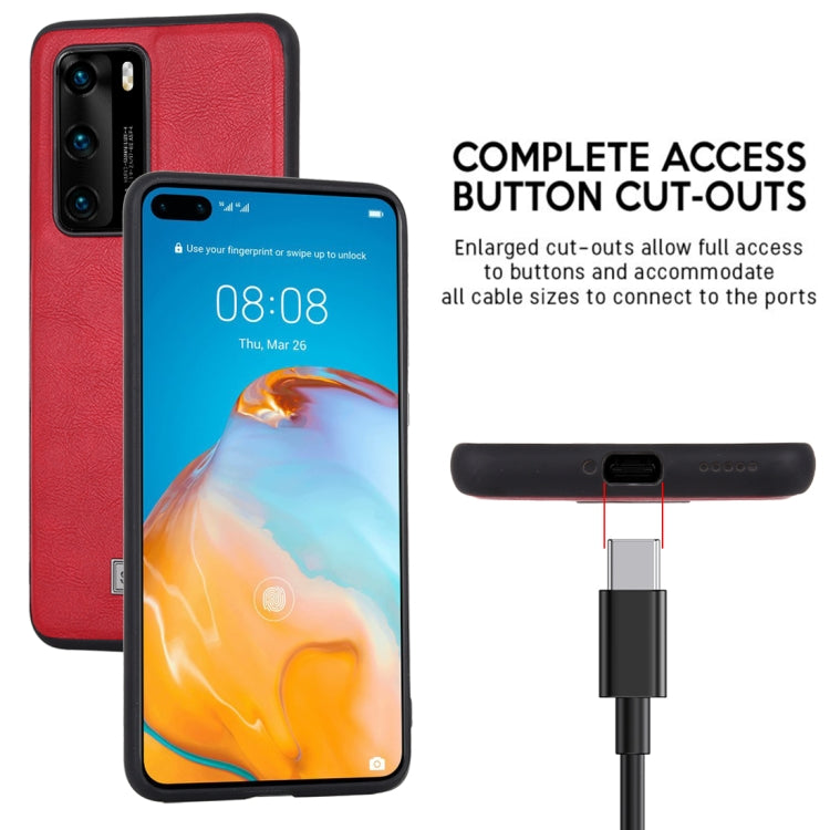 Custodia TPU antiurto in pelle per smartphone compatibili