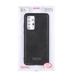 Custodia TPU antiurto in pelle per smartphone compatibili