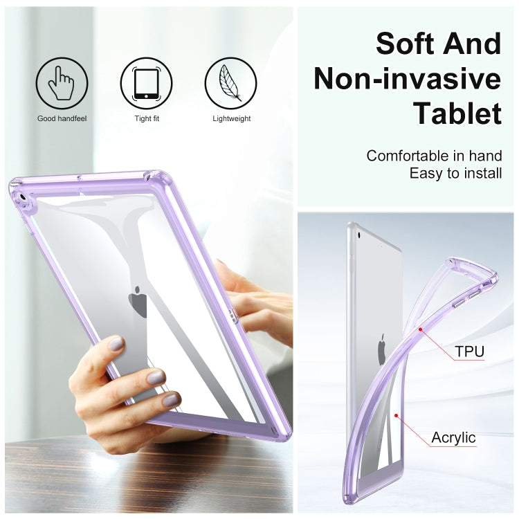 Custodia per tablet in acrilico trasparente, For iPad 10.2 2021 / 2020 / 2019, For iPad Air 3 10.5 2019, For iPad Air 2022 / 2020, For iPad mini 5 / 4