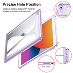 Custodia per tablet in acrilico trasparente, For iPad 10.2 2021 / 2020 / 2019, For iPad Air 3 10.5 2019, For iPad Air 2022 / 2020, For iPad mini 5 / 4