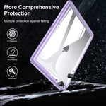 Custodia per tablet in acrilico trasparente, For iPad 10.2 2021 / 2020 / 2019, For iPad Air 3 10.5 2019, For iPad Air 2022 / 2020, For iPad mini 5 / 4