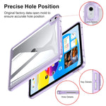 Custodia per tablet in acrilico trasparente, For iPad mini 2024 / mini 6, For iPad Pro 11 2022 / 2021 / 2020, For iPad 10th Gen 10.9 2022, For iPad 9.7 2018 / 2017