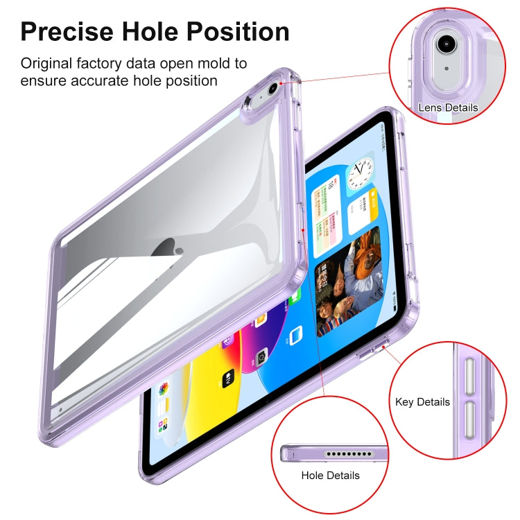 Custodia per tablet in acrilico trasparente, For iPad mini 2024 / mini 6, For iPad Pro 11 2022 / 2021 / 2020, For iPad 10th Gen 10.9 2022, For iPad 9.7 2018 / 2017