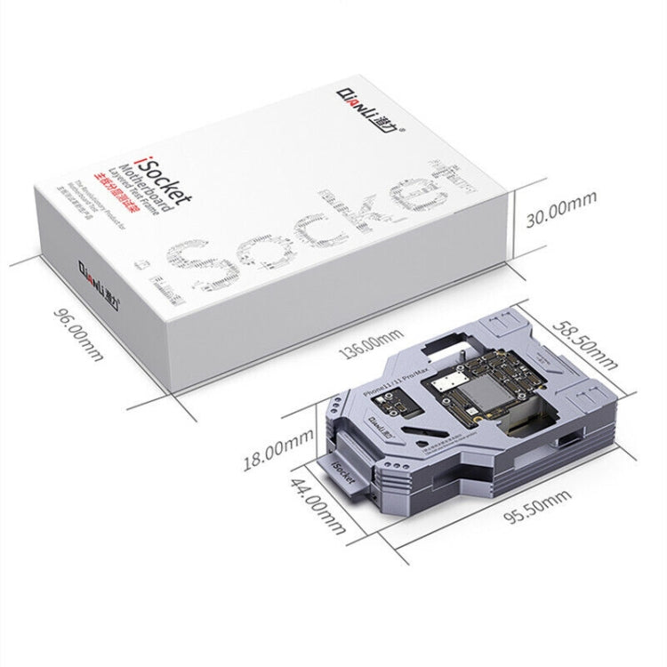 Apparecchio di prova a strati per scheda madre Qianli iSocket, Qianli iSocket For iPhone 11 Series, Qianli iSocket For iPhone 12 Series, Qianli iSocket For iPhone 13 Series, Qianli iSocket For iPhone 14 Series