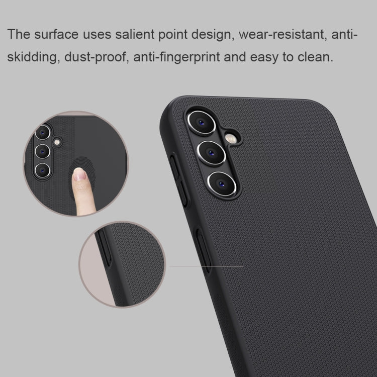 NILLKIN Custodia per telefono per PC smerigliata, For Samsung Galaxy A14 4G, For Samsung Galaxy A14 5G