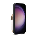 Custodia per telefono con slot per schede con cerniera, For Samsung Galaxy S23 5G, For Samsung Galaxy S23+ 5G, For Samsung Galaxy S23 Ultra 5G, For Samsung Galaxy S22 5G, For Samsung Galaxy S22+ 5G, For Samsung Galaxy S22 Ultra 5G