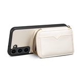 Custodia per telefono con slot per schede con cerniera, For Samsung Galaxy S23 5G, For Samsung Galaxy S23+ 5G, For Samsung Galaxy S23 Ultra 5G, For Samsung Galaxy S22 5G, For Samsung Galaxy S22+ 5G, For Samsung Galaxy S22 Ultra 5G