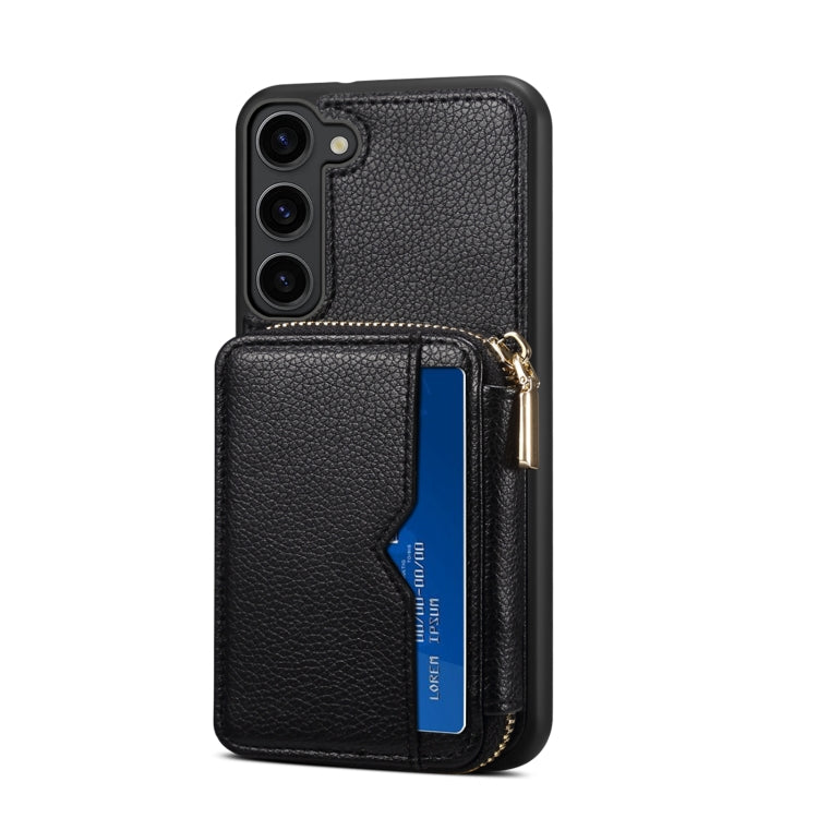 Custodia per telefono con slot per schede con cerniera, For Samsung Galaxy S23 5G, For Samsung Galaxy S23+ 5G, For Samsung Galaxy S23 Ultra 5G, For Samsung Galaxy S22 5G, For Samsung Galaxy S22+ 5G, For Samsung Galaxy S22 Ultra 5G