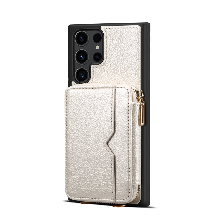 Custodia per telefono con slot per schede con cerniera, For Samsung Galaxy S23 5G, For Samsung Galaxy S23+ 5G, For Samsung Galaxy S23 Ultra 5G, For Samsung Galaxy S22 5G, For Samsung Galaxy S22+ 5G, For Samsung Galaxy S22 Ultra 5G