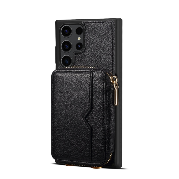 Custodia per telefono con slot per schede con cerniera, For Samsung Galaxy S23 5G, For Samsung Galaxy S23+ 5G, For Samsung Galaxy S23 Ultra 5G, For Samsung Galaxy S22 5G, For Samsung Galaxy S22+ 5G, For Samsung Galaxy S22 Ultra 5G