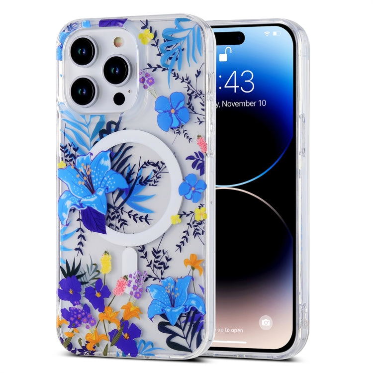 Custodia per telefono magnetica bifacciale trasparente, For iPhone 14, For iPhone 14 Plus, For iPhone 14 Pro, For iPhone 14 Pro Max