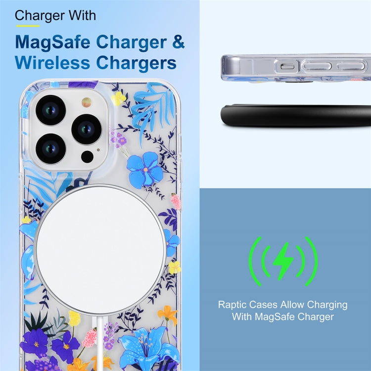 Custodia per telefono magnetica bifacciale trasparente, For iPhone 14, For iPhone 14 Plus, For iPhone 14 Pro, For iPhone 14 Pro Max