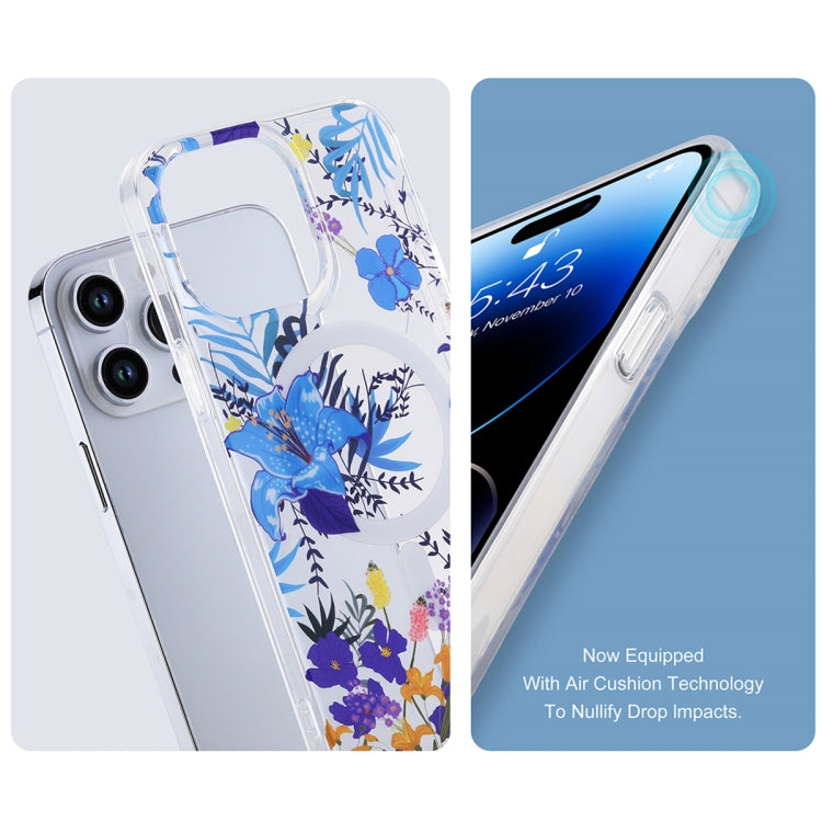 Custodia per telefono magnetica bifacciale trasparente, For iPhone 14, For iPhone 14 Plus, For iPhone 14 Pro, For iPhone 14 Pro Max