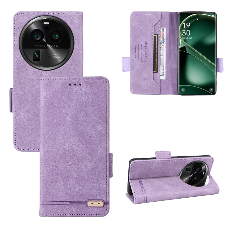 Custodia per cellulare in pelle con chiusura magnetica, For OPPO Find X6, For OPPO Find X6 Pro, For Realme V30 / V30t 5G, For Samsung Galaxy M14 5G