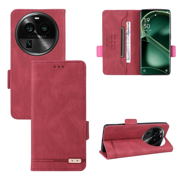 Custodia per cellulare in pelle con chiusura magnetica, For OPPO Find X6, For OPPO Find X6 Pro, For Realme V30 / V30t 5G, For Samsung Galaxy M14 5G