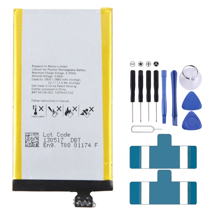 Batteria sostitutiva 300mAh per smartphone Blackberry