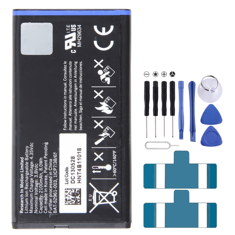 Batteria sostitutiva 300mAh per smartphone Blackberry