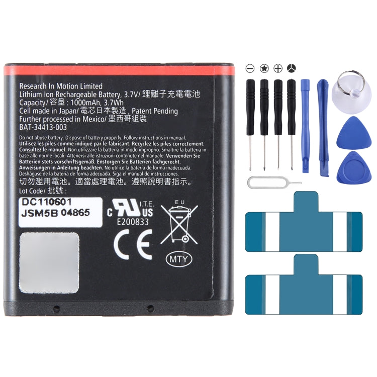 Batteria sostitutiva 300mAh per smartphone Blackberry