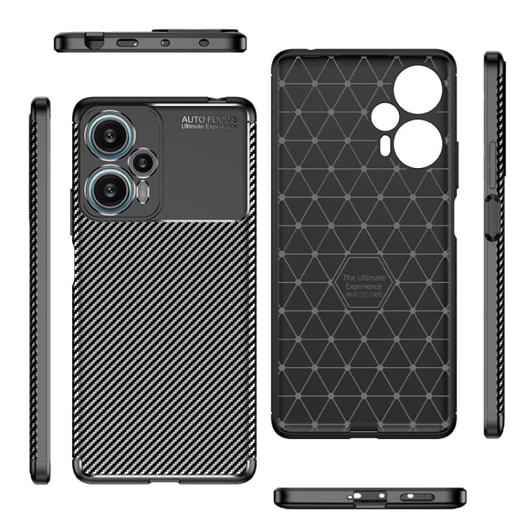 Custodia per telefono in TPU antiurto con struttura in fibra di carbonio, For Xiaomi Redmi Note 12 Turbo, For Samsung Galaxy M14