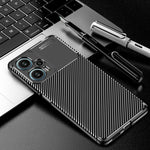 Custodia per telefono in TPU antiurto con struttura in fibra di carbonio, For Xiaomi Redmi Note 12 Turbo, For Samsung Galaxy M14