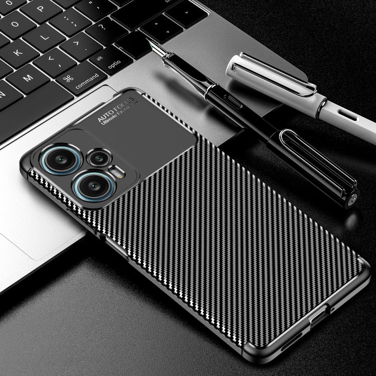 Custodia per telefono in TPU antiurto con struttura in fibra di carbonio, For Xiaomi Redmi Note 12 Turbo, For Samsung Galaxy M14