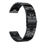 Cinturino universale in acciaio inossidabile da 22 mm, For Garmin Venu 2 / Forerunner 265 / 255
