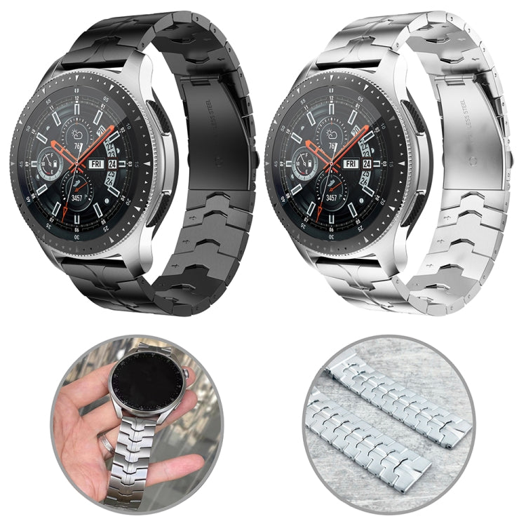 Cinturino universale in acciaio inossidabile da 22 mm, For Garmin Venu 2 / Forerunner 265 / 255