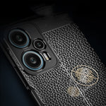 Custodia per telefono in TPU antiurto con texture Litchi, For Xiaomi Redmi Note 12 Turbo, For Samsung Galaxy M14