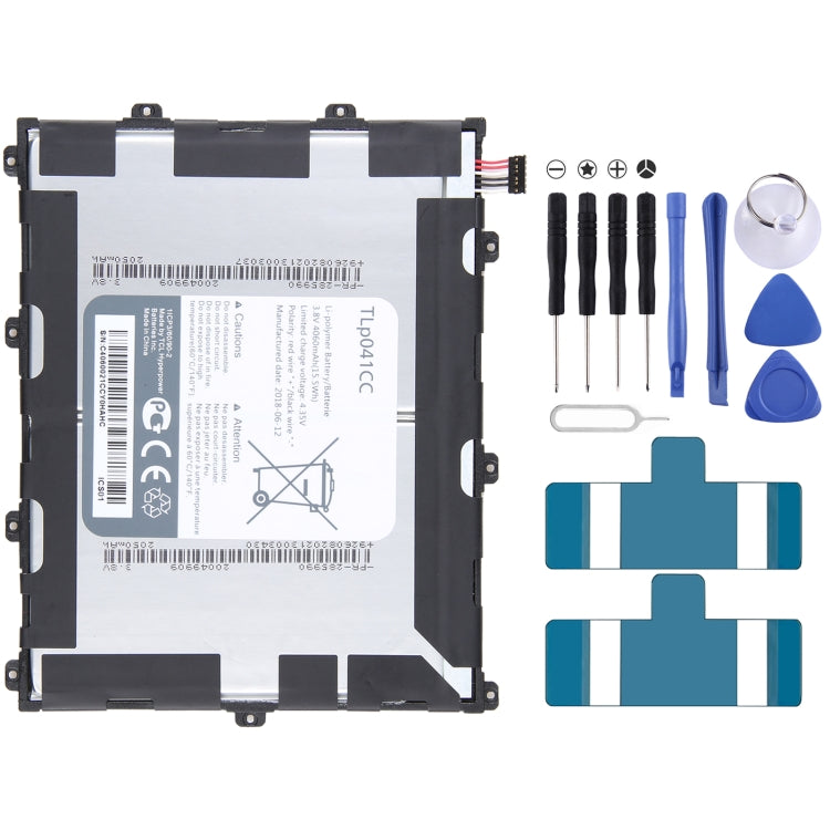 Sostituzione della batteria da 300 mAh, For Alcatel JOY TAB 2 9032Z, For Alcatel Joy Tab 9029Z, For Alcatel One Touch Pixi 3 Tab 7.0 LTE 4G, For Alcatel OneTouch EVO 7 HD E710, For Alcatel 3L 2020 5029D, For Alcatel T790H T790S