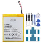 Sostituzione della batteria da 300 mAh, For Alcatel JOY TAB 2 9032Z, For Alcatel Joy Tab 9029Z, For Alcatel One Touch Pixi 3 Tab 7.0 LTE 4G, For Alcatel OneTouch EVO 7 HD E710, For Alcatel 3L 2020 5029D, For Alcatel T790H T790S