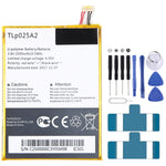 Sostituzione della batteria da 300 mAh, For Alcatel JOY TAB 2 9032Z, For Alcatel Joy Tab 9029Z, For Alcatel One Touch Pixi 3 Tab 7.0 LTE 4G, For Alcatel OneTouch EVO 7 HD E710, For Alcatel 3L 2020 5029D, For Alcatel T790H T790S