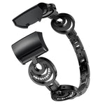 Cinturino per orologio in metallo con diamanti Sun Moon Star, For Fitbit Charge 2, For Fitbit Charge 5, For Fitbit Charge 3 / 4