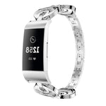 Cinturino per orologio in metallo con diamanti Sun Moon Star, For Fitbit Charge 2, For Fitbit Charge 5, For Fitbit Charge 3 / 4