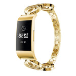 Cinturino per orologio in metallo con diamanti Sun Moon Star, For Fitbit Charge 2, For Fitbit Charge 5, For Fitbit Charge 3 / 4