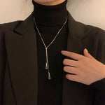 Collana da donna con alfabeto versatile in acciaio al titanio con catena intrecciata, XL2001, XL1951, XL1400, XL1437, XL2010, XL1505, XL1839, XL1864, XL1502, XL1570, XL1170, XL1459, XL1788, XL1780, XL1946, XL1089, XL1958, XL1983, XL1941, XL1944, XL1090...