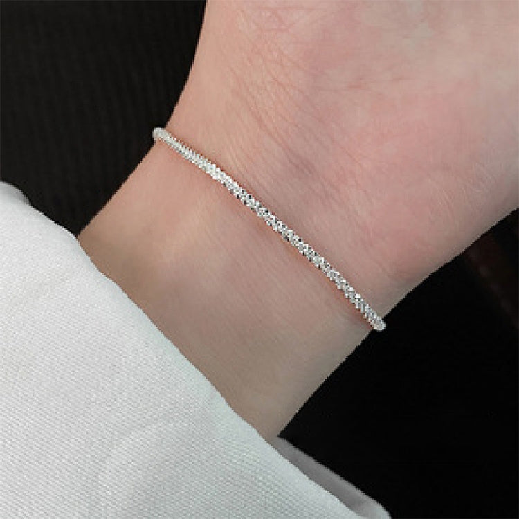 Bracciale da donna in argento sterling S925 Gypsophila Beanie, SL0004, SL0153, SL0543, SL0741, SL0490, SL0141, SL0719, SL0752, SL0654, SL0651, SL0661, SL0742, SL0743, SL0744, SL0751, SL0754, SL0700, SL0740, XL0140, SL0423, XL1194, JL0004 Anklet, SL0048