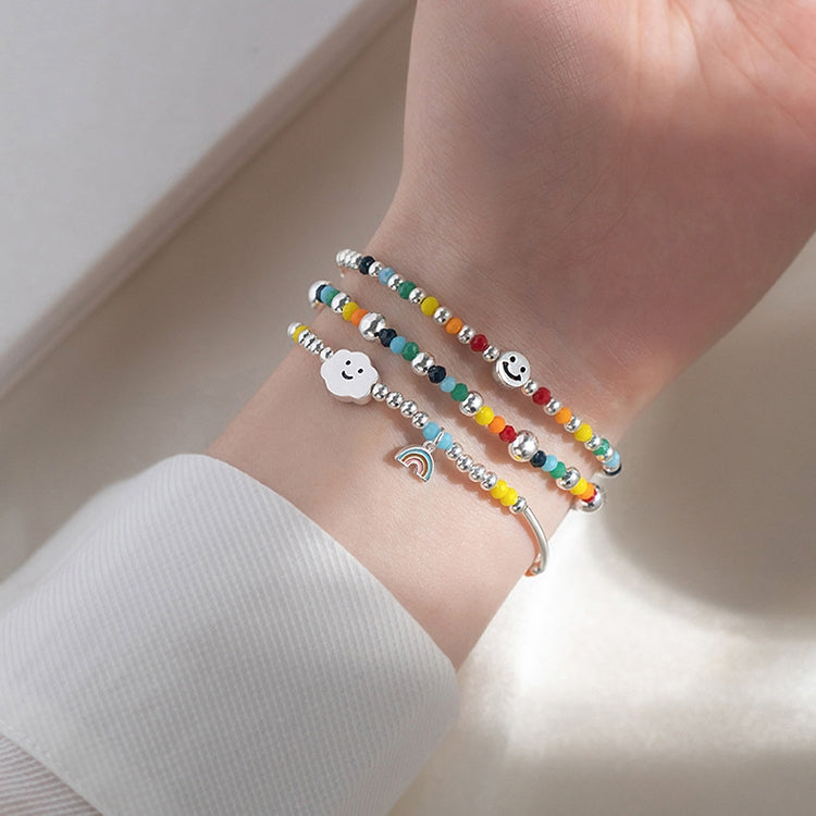Bracciale da donna in argento sterling S925 Gypsophila Beanie, SL0004, SL0153, SL0543, SL0741, SL0490, SL0141, SL0719, SL0752, SL0654, SL0651, SL0661, SL0742, SL0743, SL0744, SL0751, SL0754, SL0700, SL0740, XL0140, SL0423, XL1194, JL0004 Anklet, SL0048