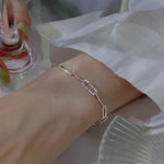 Bracciale da donna in argento sterling S925 Gypsophila Beanie, SL0004, SL0153, SL0543, SL0741, SL0490, SL0141, SL0719, SL0752, SL0654, SL0651, SL0661, SL0742, SL0743, SL0744, SL0751, SL0754, SL0700, SL0740, XL0140, SL0423, XL1194, JL0004 Anklet, SL0048