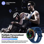 Zeblaze Stratos 2 Lite Schermo IPS da 1,32 pollici 5 ATM Impermeabile GPS Smart Watch, supporto monitoraggio della frequenza cardiaca / modalità sport, Stratos 2 Lite