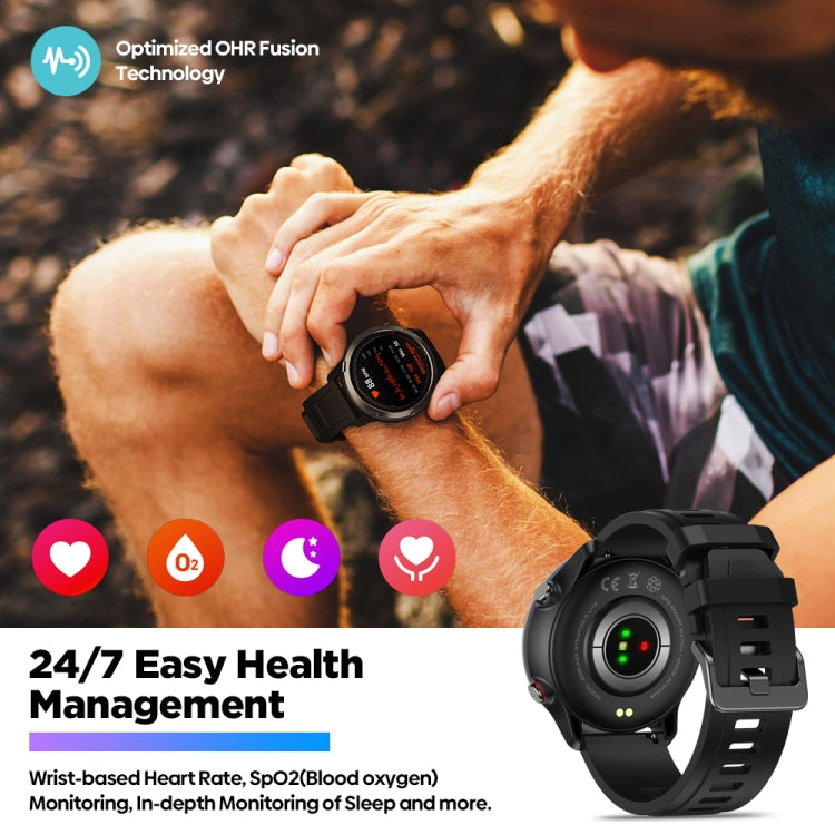 Zeblaze Stratos 2 Lite Schermo IPS da 1,32 pollici 5 ATM Impermeabile GPS Smart Watch, supporto monitoraggio della frequenza cardiaca / modalità sport, Stratos 2 Lite