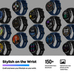 Zeblaze Stratos 2 Lite Schermo IPS da 1,32 pollici 5 ATM Impermeabile GPS Smart Watch, supporto monitoraggio della frequenza cardiaca / modalità sport, Stratos 2 Lite